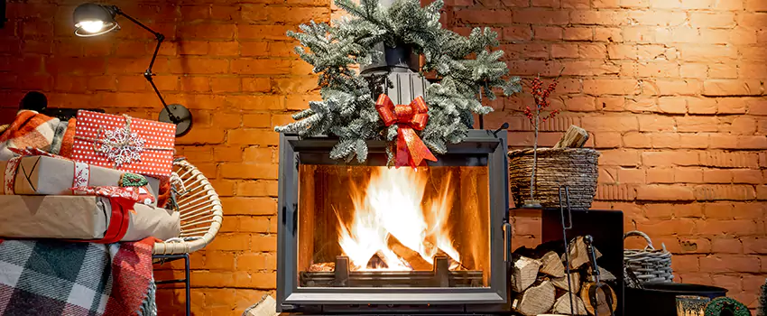 Travis Industries Linear Gas Fireplace Installation in Rock Hill, South Carolina
