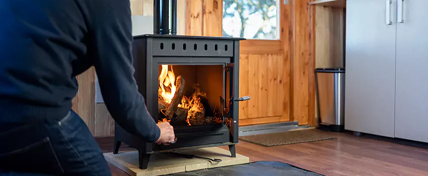 Open Hearth Wood Fireplace Installation in Rock Hill, SC