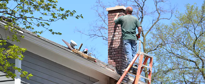 Vinyl and PVC Chimney Flashing Installation in Rock Hill, SC