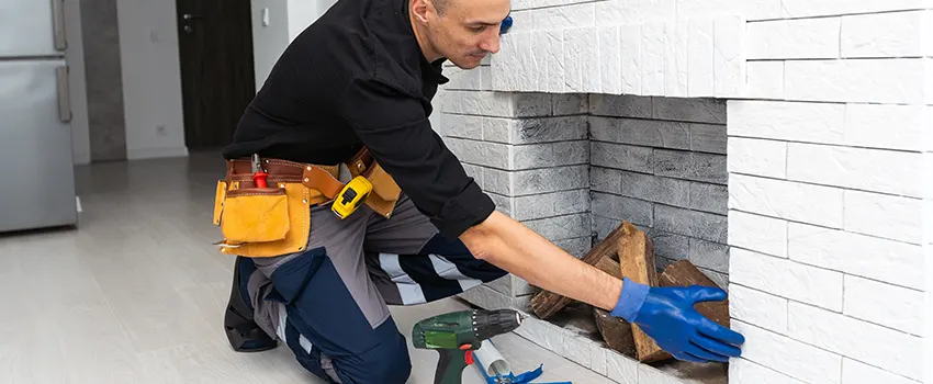 Fireplace Damaged Damper Frame Repair Services in Rock Hill, South Carolina