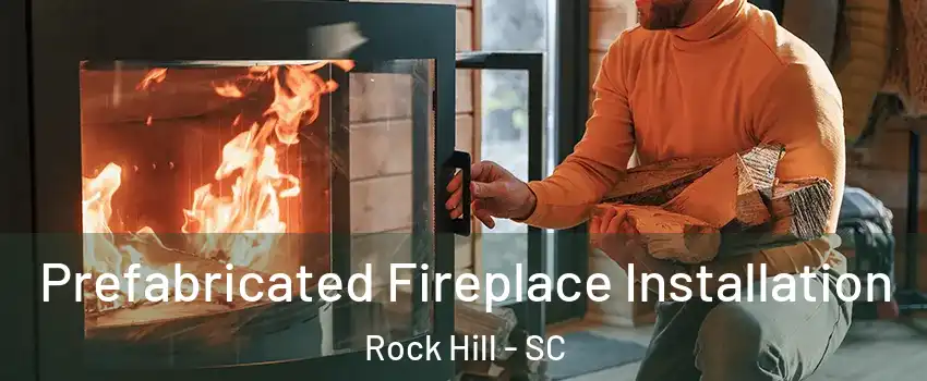  Prefabricated Fireplace Installation Rock Hill - SC